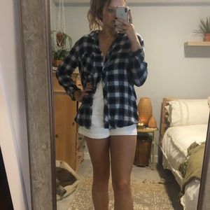 Urban outfitters blue flannel